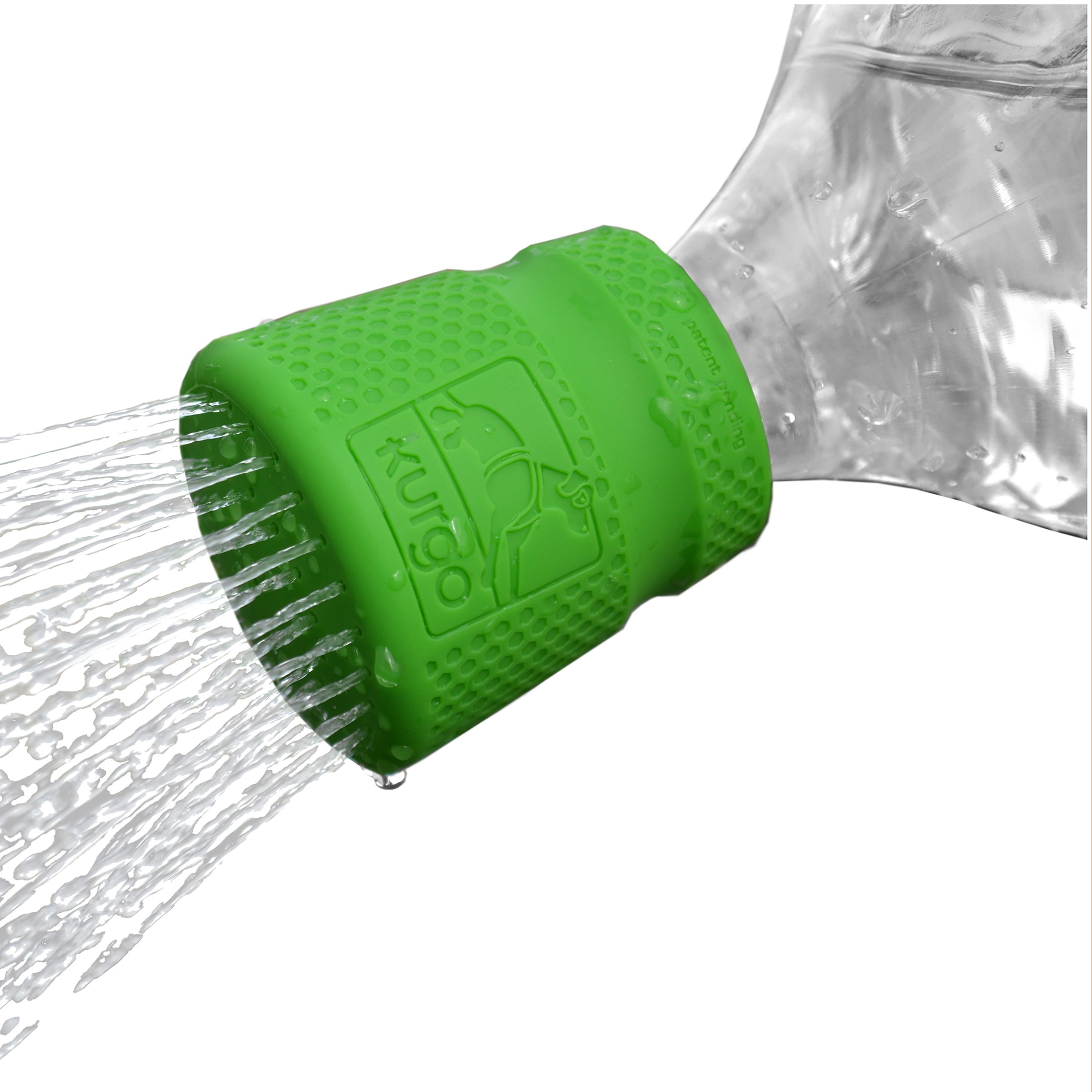 Kurgo Mud Travel Shower, Portable Outdoor & Indoor Dog Shower Head, Ideal for Camping or Hiking, Works with 2L Soft Drink Bottle