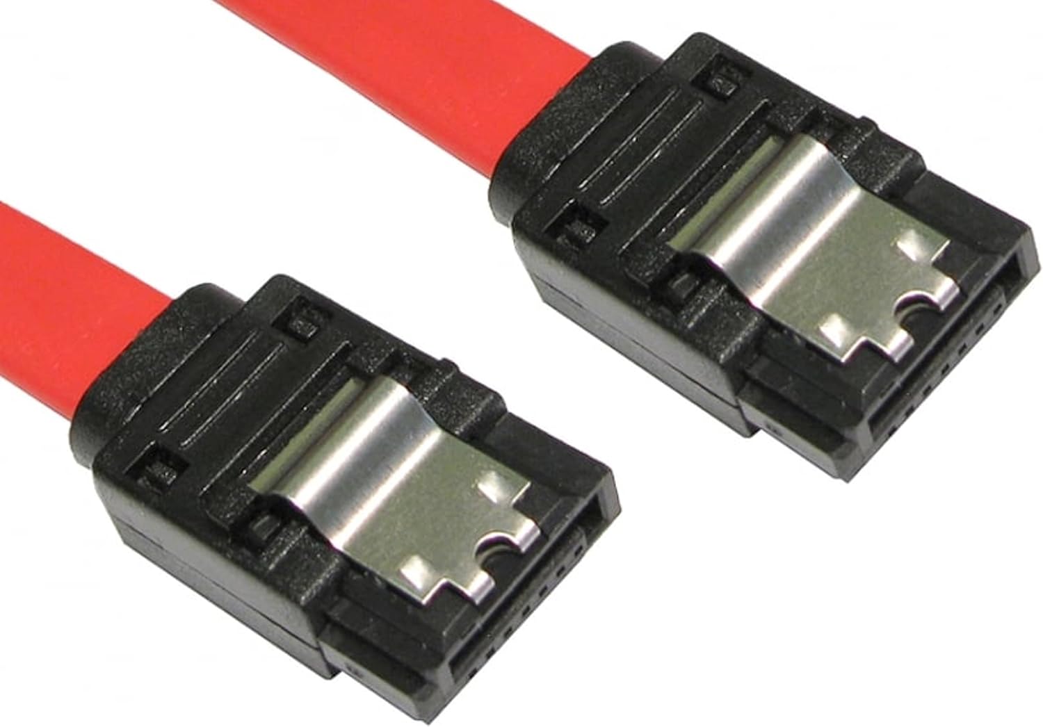rhinocables Sata Cable II, Sata Power Splitter, Serial ATA Hard Drive Data Locking Lead, Right Angled or Straight Head (90cm - Image 4