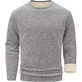 Sailwind Mens Wool Base Layer Long Sleeve Undershirts Crewneck Thermal Shirt