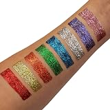 Moon Glitter Green Fine Face Body Glitter Gel 12ml Cosmetic Festival Face Paint view 2
