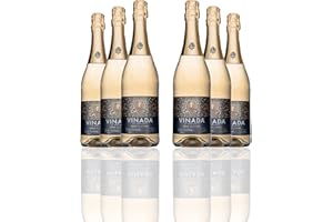 VINADA - Crispy Chardonnay - Zero Alcohol Wine - 750 mL (6 Glass Bottles)