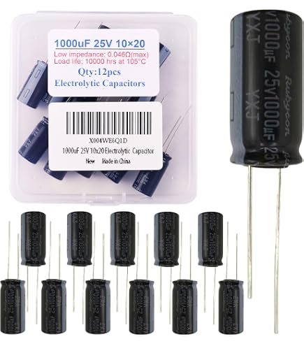 Set of 10, Nichicon 105°C Electrolytic Capacitor 100uF 50V (100
