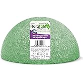 FloraCraft FloraFōM Half Ball 2.8 x 5.8 Inch Green
