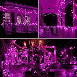 Toodour Purple Halloween Lights, 27ft 100 Count
