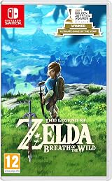 Nintendo The Legend of Zelda Breath of the Wild Nintendo Switch Game Cartridge view 1