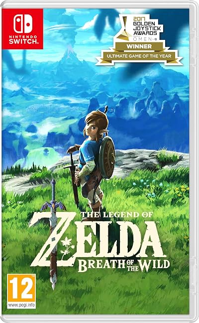 Nintendo The Legend of Zelda Breath of the Wild Nintendo Switch Game Cartridge