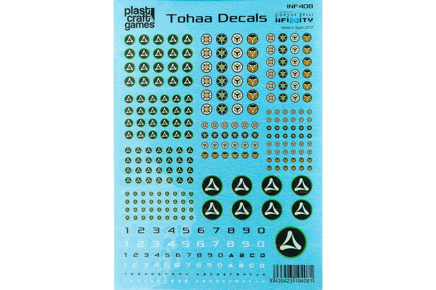 Last level - PCG: Infinity Decals-TOHAA Stickers, Multicolour (ZPCGINF408)