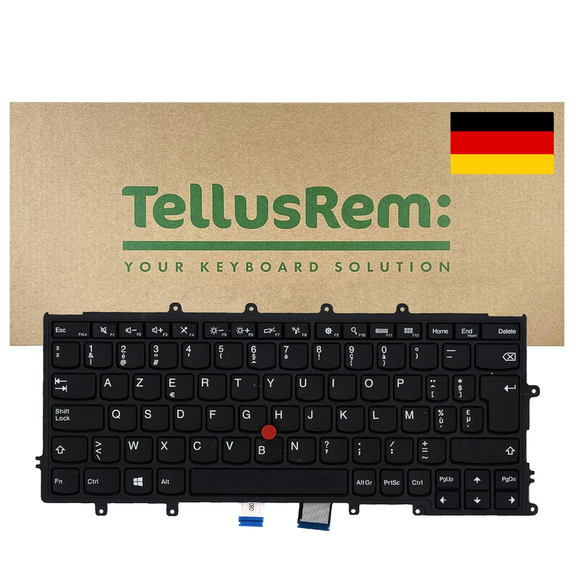 replacement German non-backlit keyboard for Lenovo Thinkpad X230s X240 X240S X240I X250 X260 X270