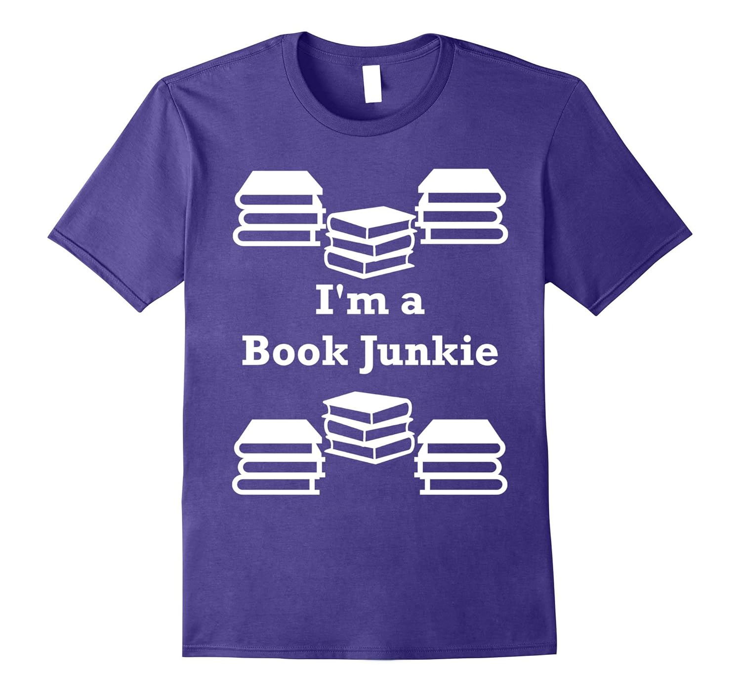 I'm a Book Junkie Cute Nerdy Shirt-ANZ