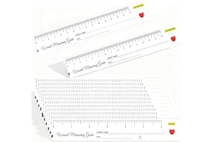 POP RESIN 100 PCS Disposable Tape Measures Wound Measurement Tools Wound Ruler - Wound Measurement Tools for Nurses Body Wound Care 6 Inch