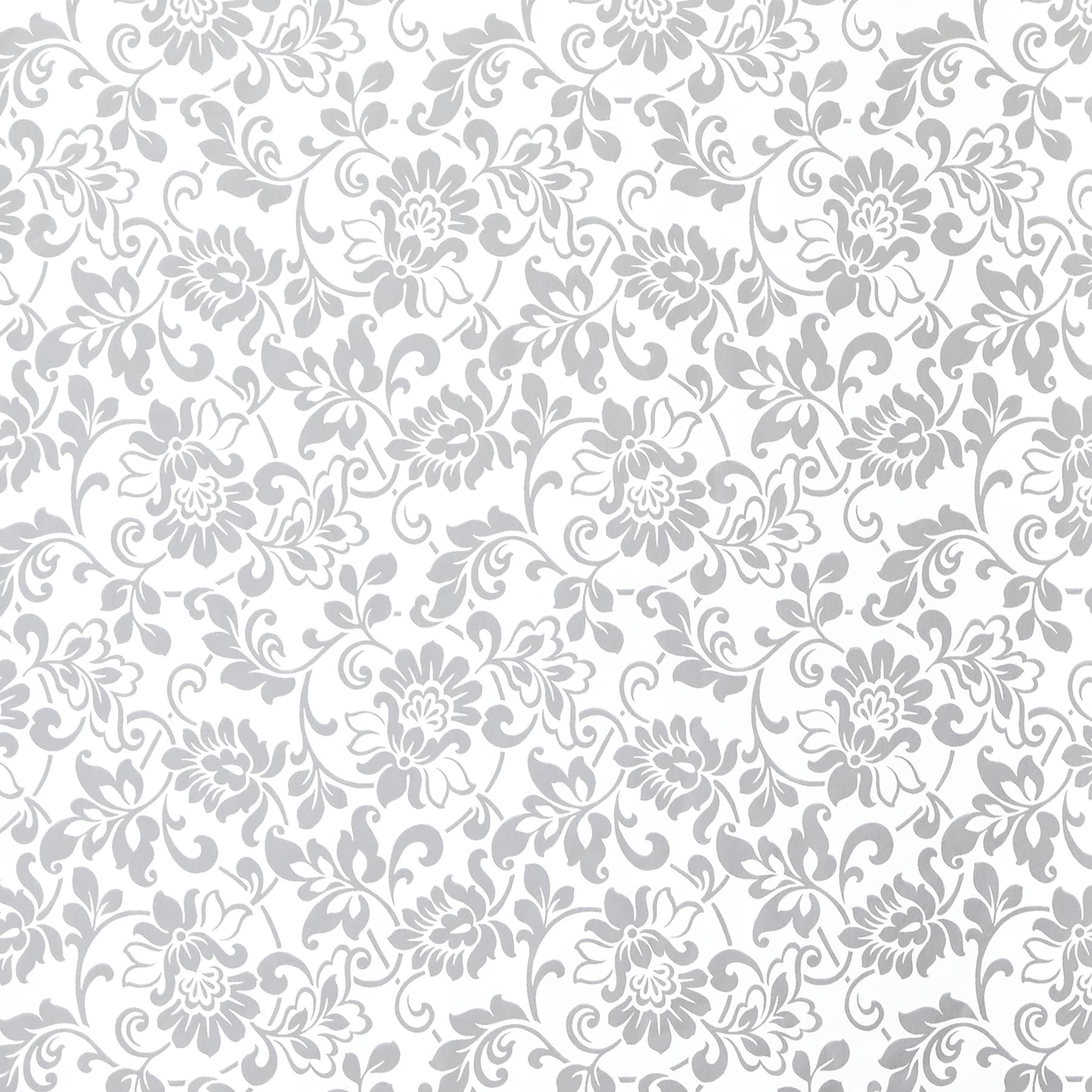 Fablon FAB10134 45 cm x 2 m Roll Heritage, Silver