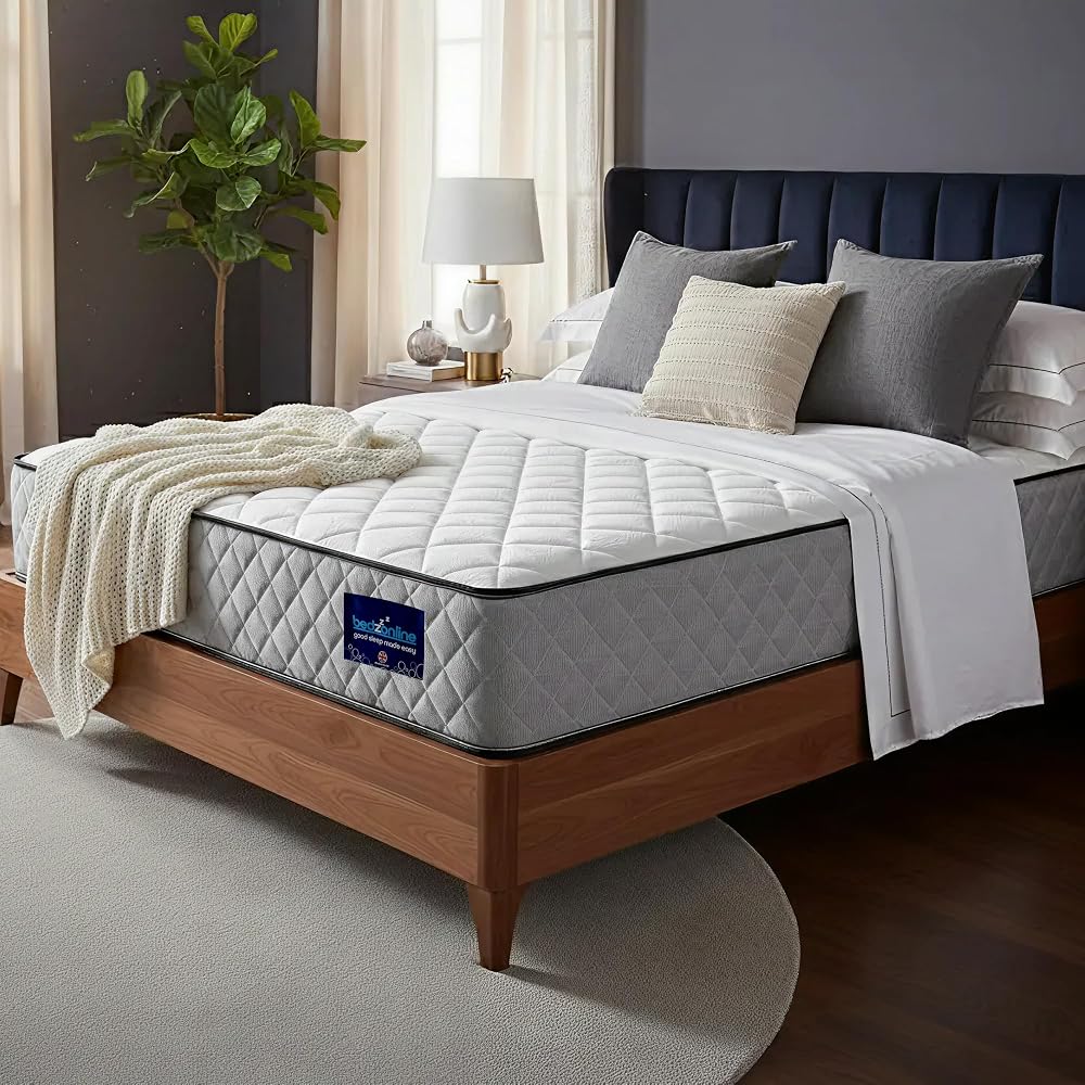 Hybrid Memory Foam & Spring Mattress 3ft Single 190x90x20cm