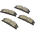 BOSCH BC1611 QuietCast Premium Ceramic Disc Brake Pad Set - Compatible with Select Ford Explorer, Flex, Taurus; Lincoln MKS; FRONT