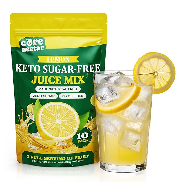 ZERO SUGAR LEMONADE JUICE PACKETS – 100% SUGAR...