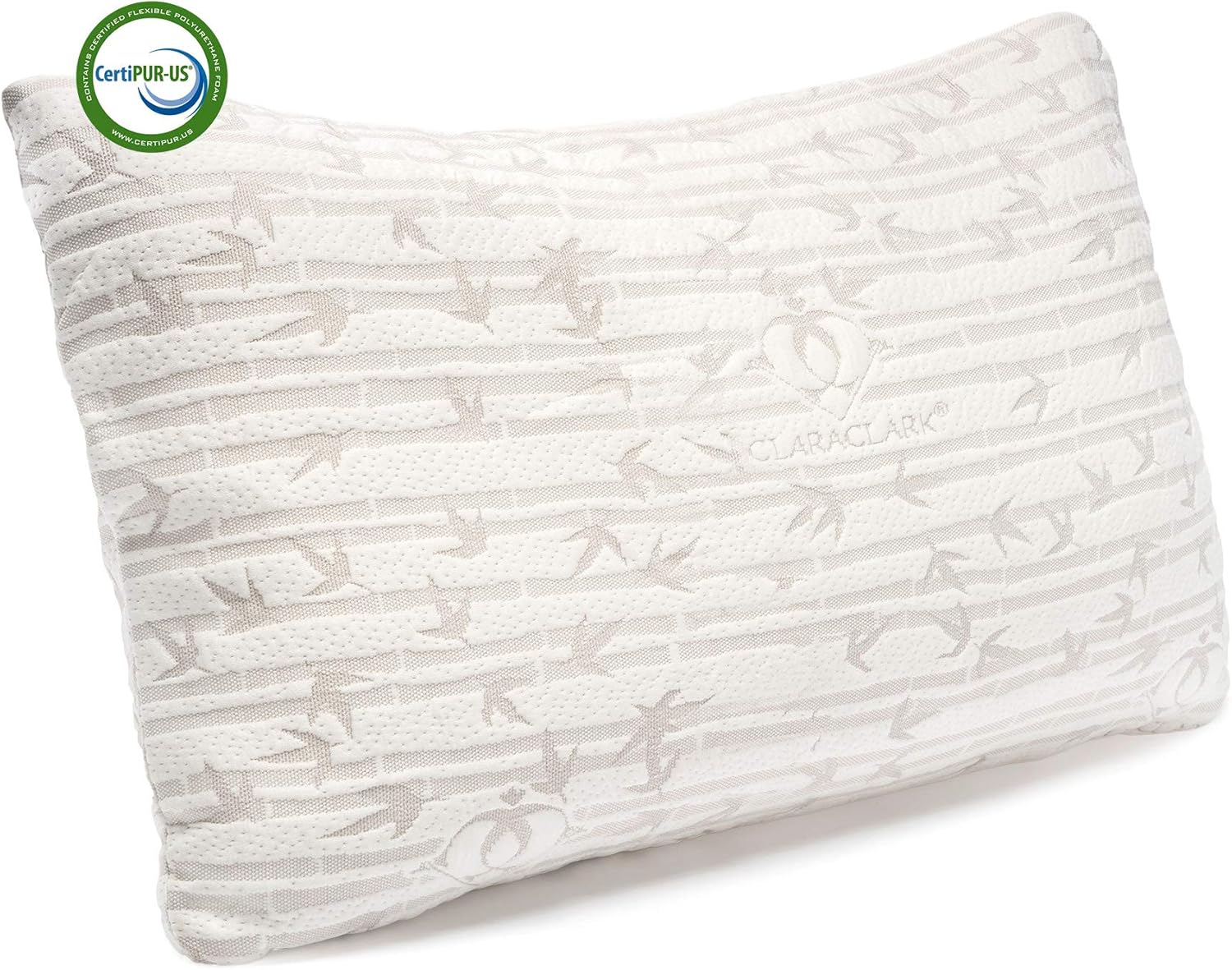 Amazon Com Clara Clark Shredded Memory Foam Queen Standard Size