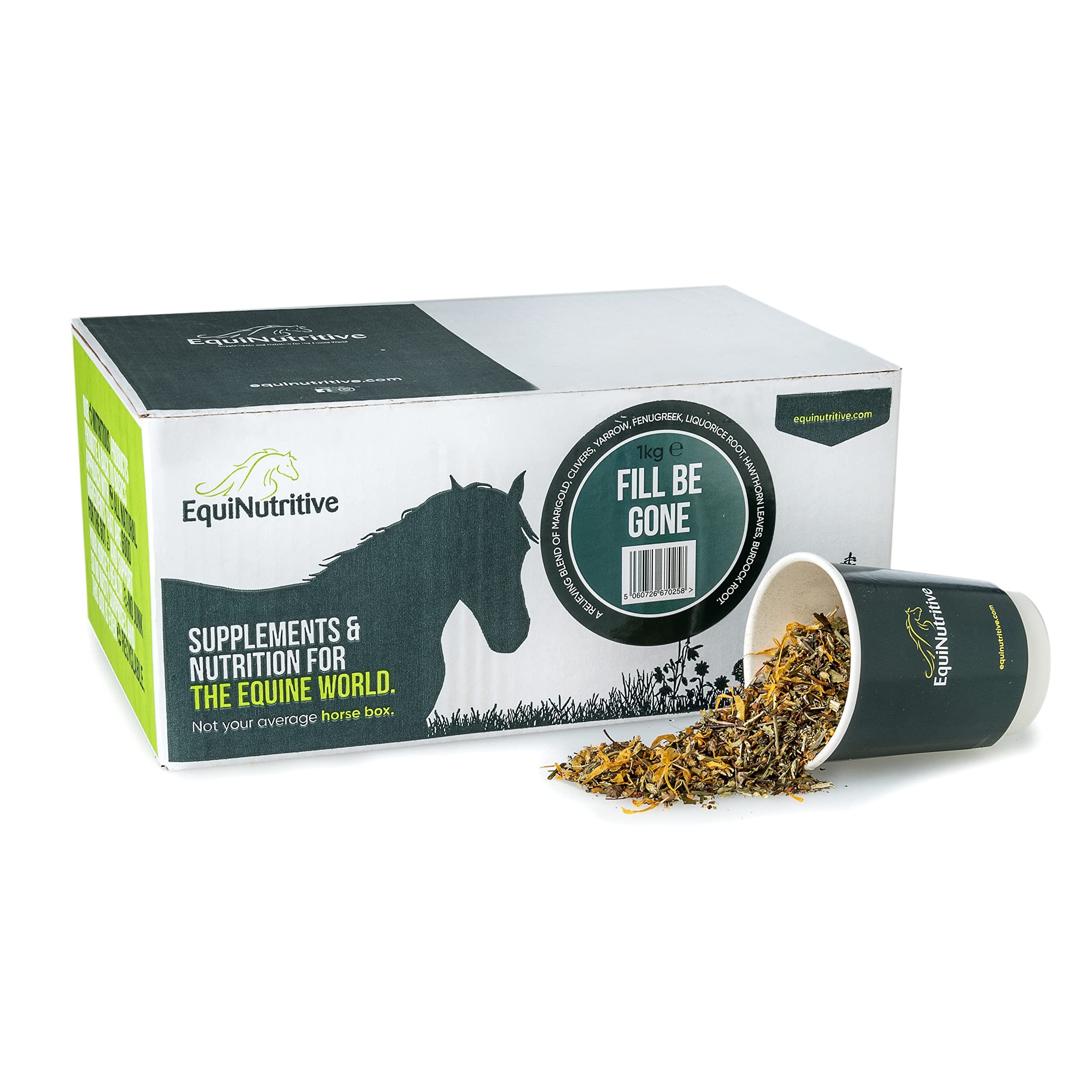 Equinutritive - Fill Be Gone - Leg Supplement For Horses - 100% Natural Ingredients (1 kg)