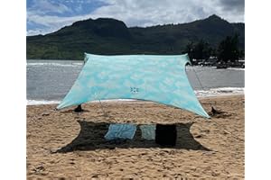 Neso Tents Grande Beach Tent, 7ft Tall, 9 x 9ft, Reinforced Corners and Cooler Pocket