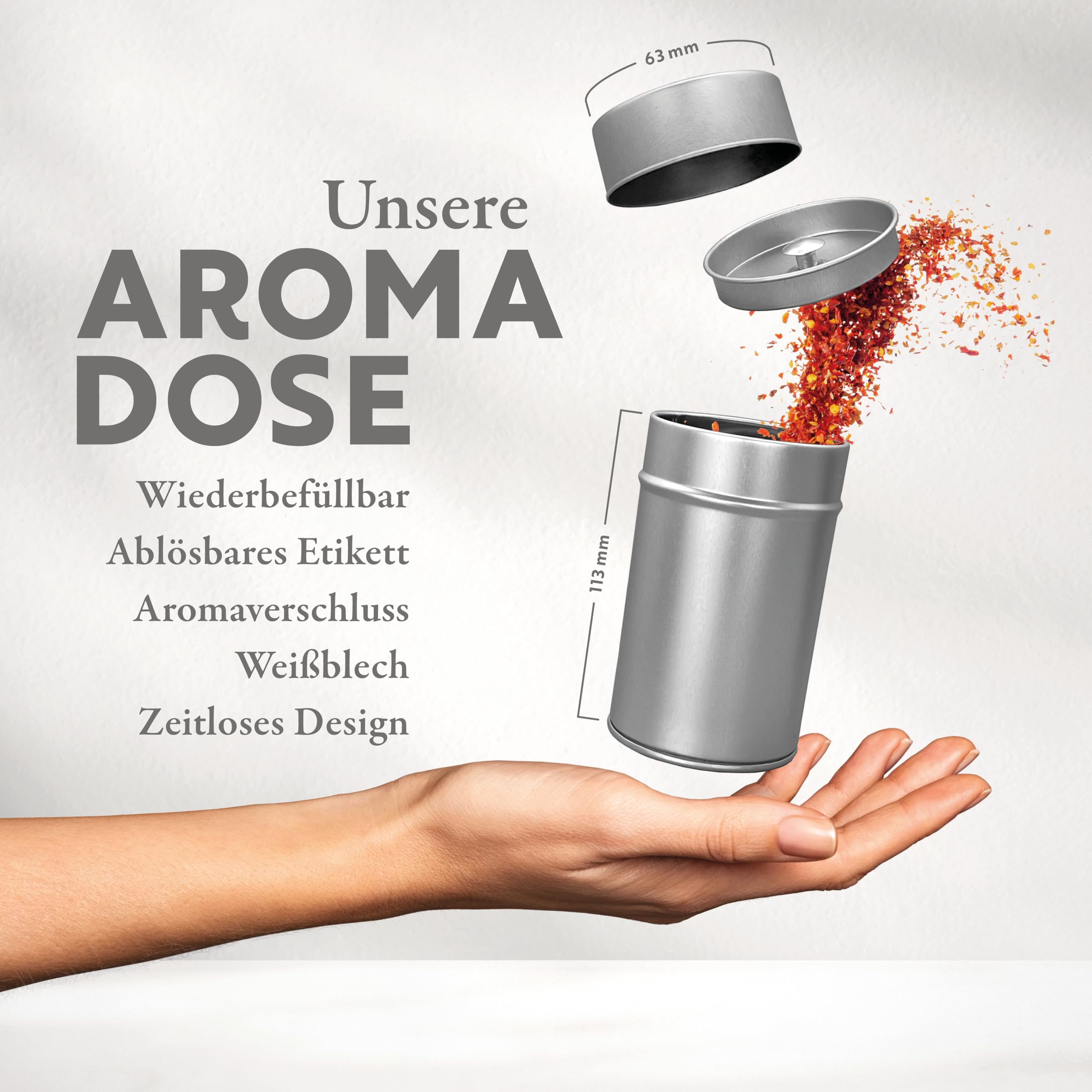 Boomers Gourmet - Premium Curry Madras, original indisch, scharfes Curry Pulver Gewürzmischung - Gewürzdose - 100 g 4