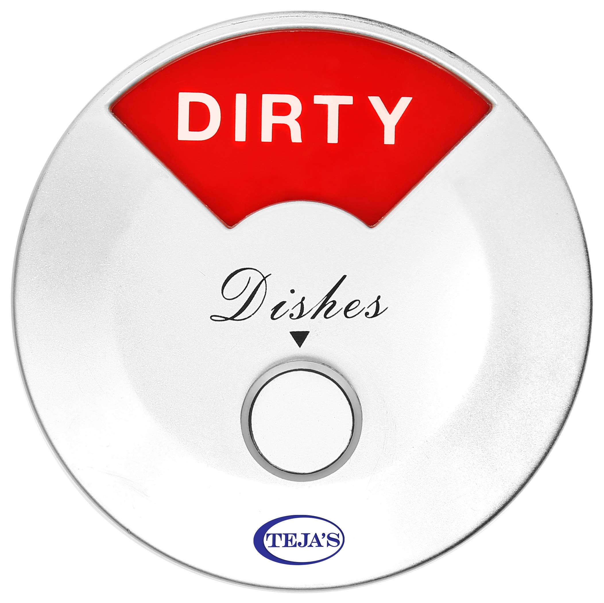 Dishwasher By Teja Clean/Dirty Indicator Sign Non Scratching