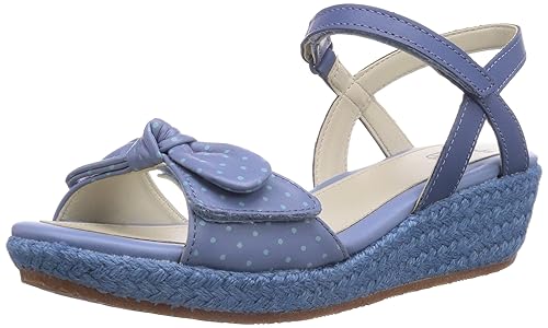 clarks sandals kids blue