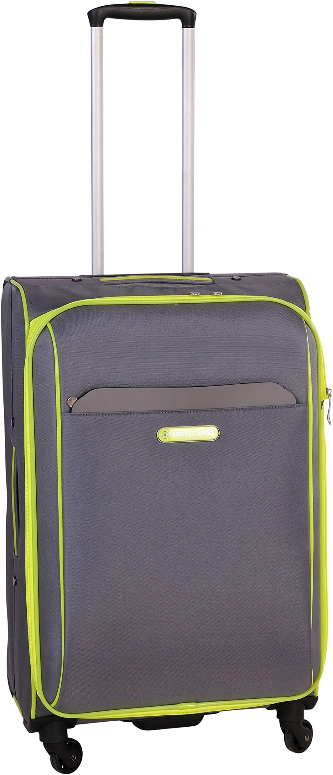 Swiss Cargo TruLite 24" Spinner Luggage (Grey Green)