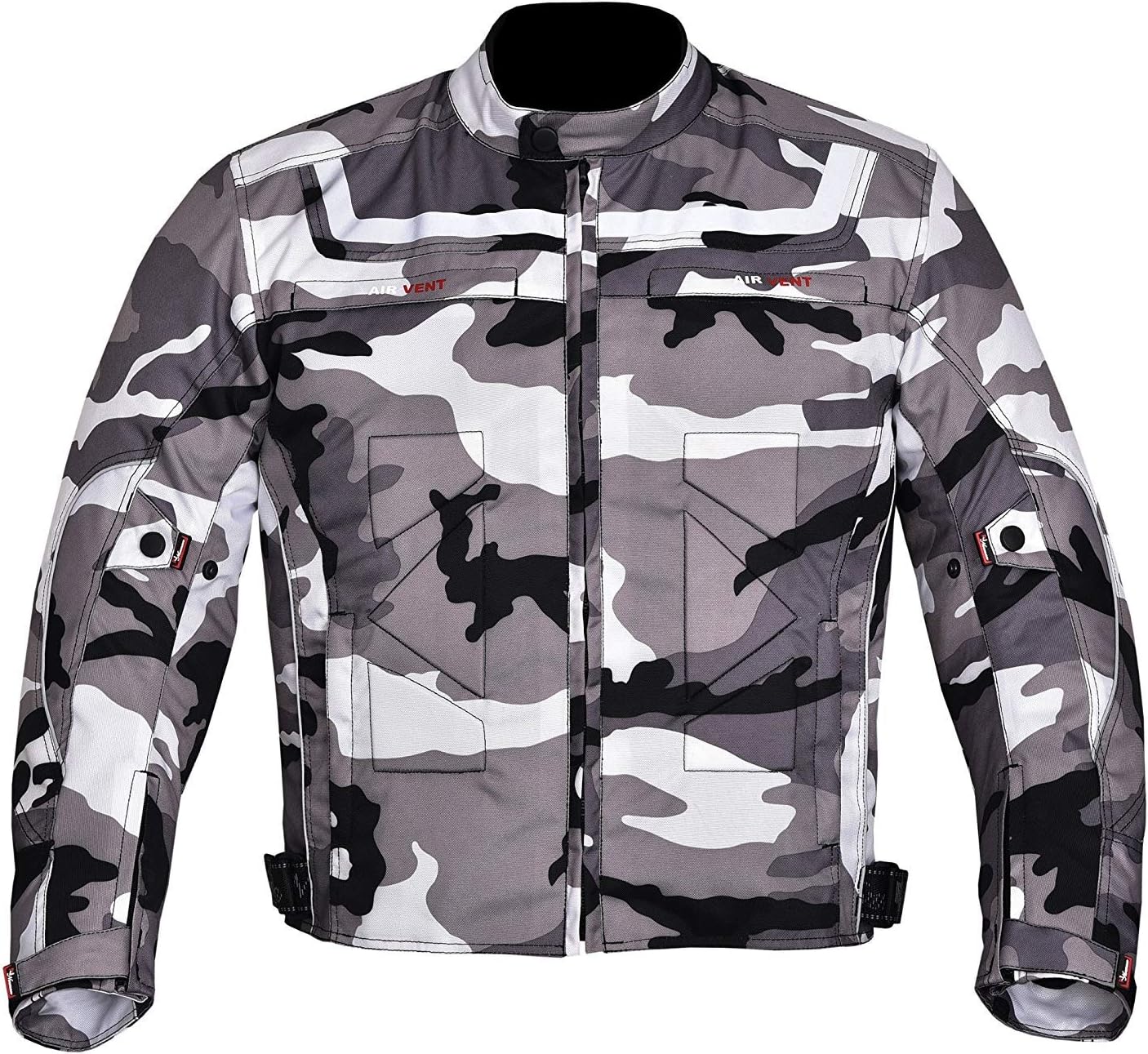 Camouflage Men's Motorcycle Waterproof Cordura Textile Jacket Motorbike Armours