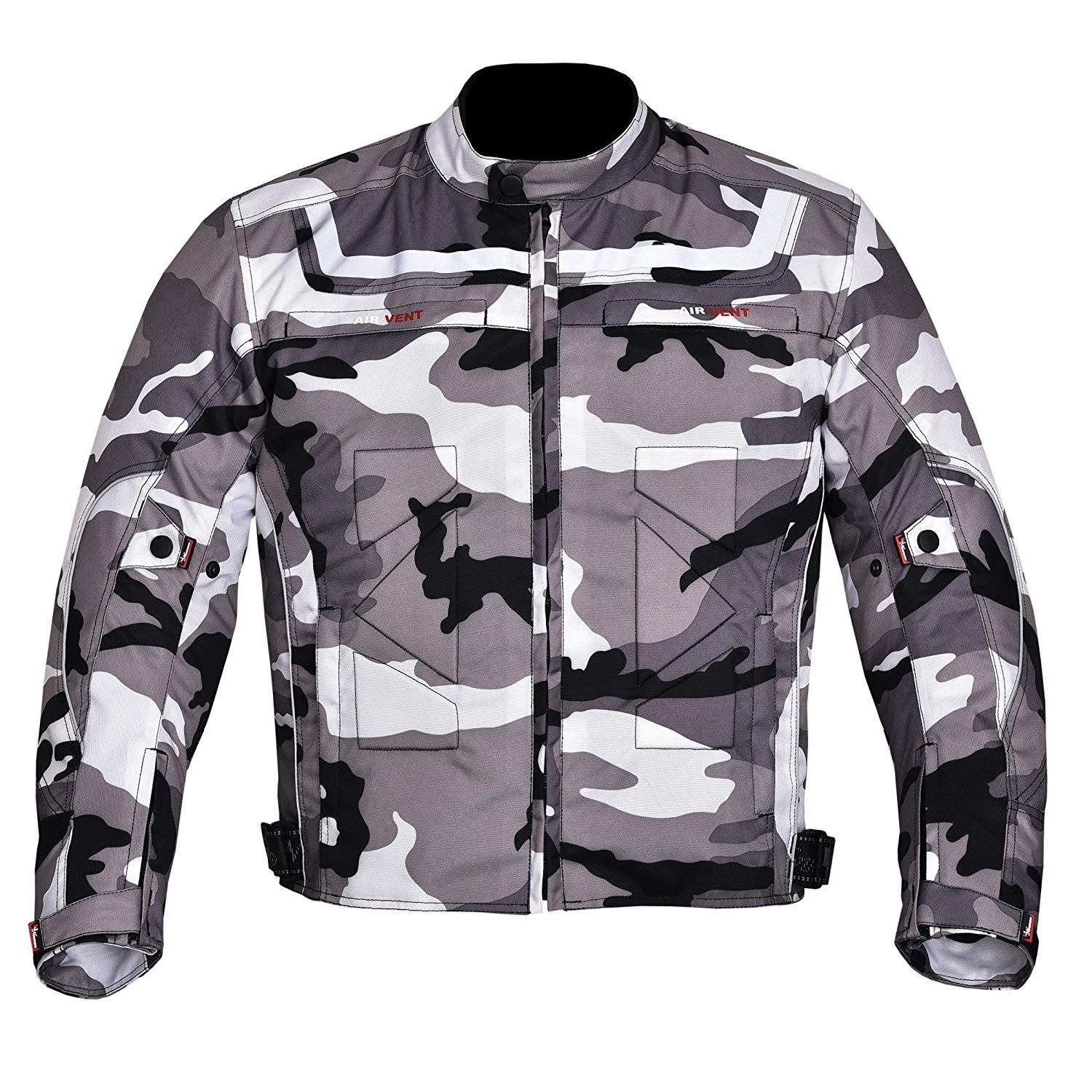Camouflage Men's Motorcycle Waterproof Cordura Textile Jacket Motorbike