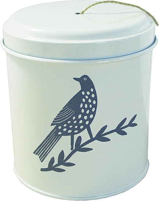 Hinchcliffe and Barber Songbird Grey Garden String Tin Amazon.co.uk