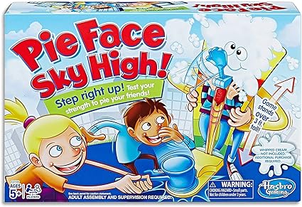 pie in the face game target