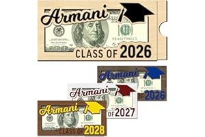 Personalized Graduation Gift 2025 Money Holder Class of 2025 Graduation Custom Cash Holder for High School College University