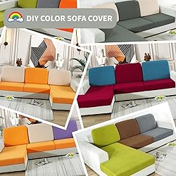 YEMYHOM Stretch Individual Cushion Covers Sofa
