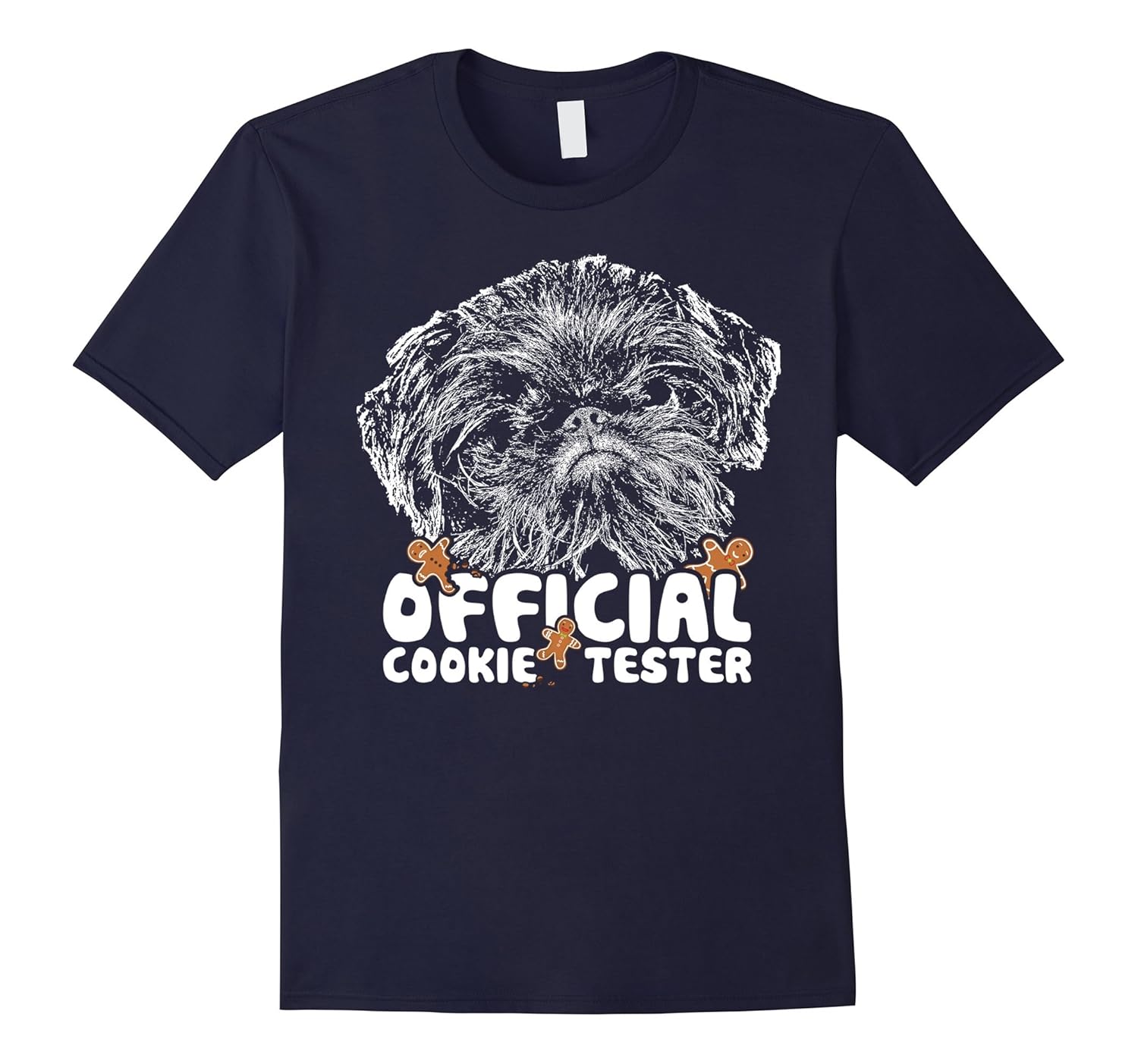 Brussels Griffon Cookie Tester Christmas Shirt Funny Gift-ANZ