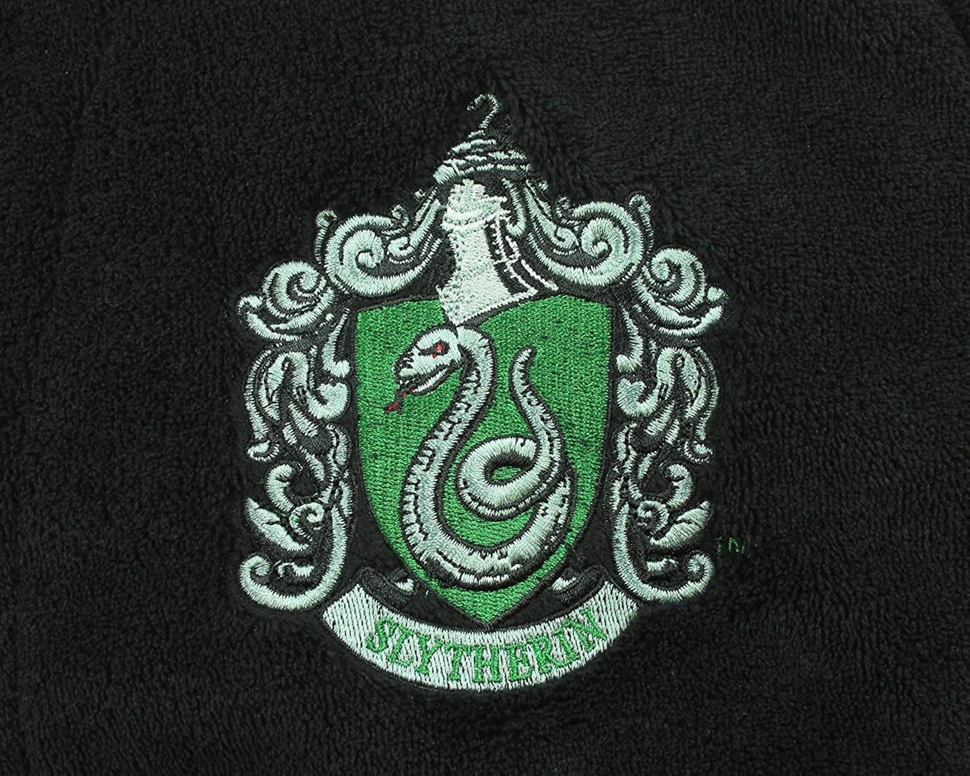 Harry Potter Ravenclaw Adult Fleece Hooded Bathrobe (One Size): Clothing