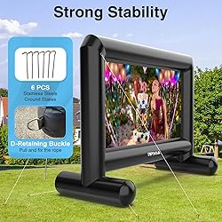 Inflatable Projector Screen for Outside 15ft Blow