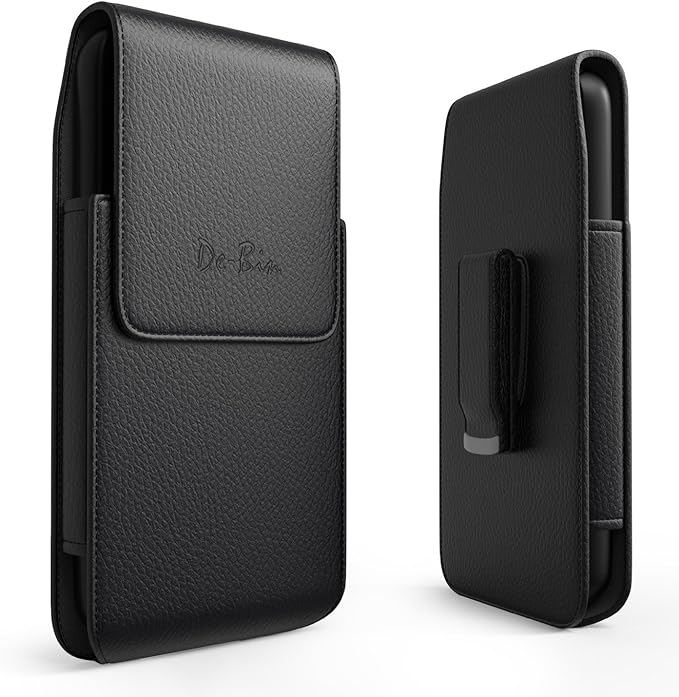 Lorem iPhone X Belt Case with Clip Leather Pouch Holster