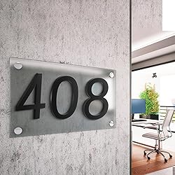 5 Inch House Numbers, Self-adhesive House Number
