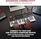 Akai MPK Mini Plus 37 Key USB MIDI Keyboard Controller with 8 Pads view 3