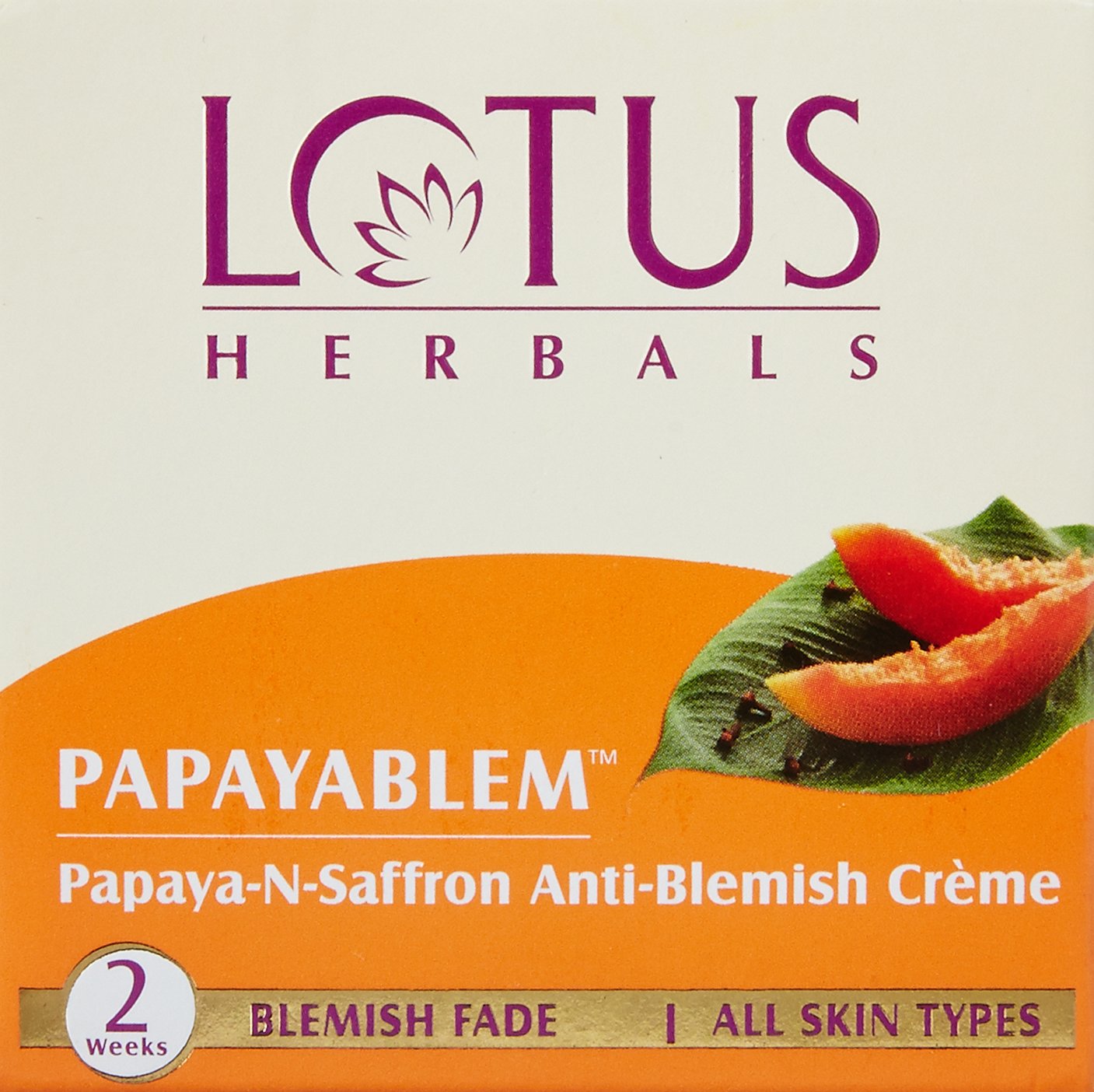 lotus papaya night cream