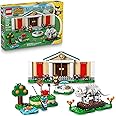 LEGO Animal Crossing Blathers’s Museum Collection Building Toy - Pretend Play Set W/2 Toy Minifigures for Girls & Boys, Ages 