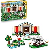 LEGO Animal Crossing Blathers’s Museum Collection Building Toy - Pretend Play Set W/2 Toy Minifigures for Girls & Boys, Ages 