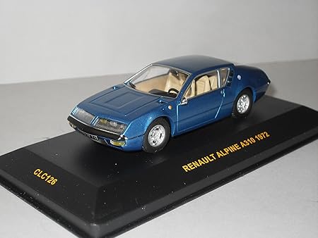 Amazon イクソ 1 43 ルノー アルピーヌ A310 72 ブルー ベージュインテリア Clc126 完成品 ミニカー ダイキャストカー おもちゃ