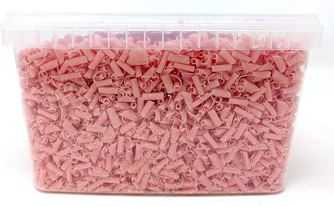 Callebaut Strawberry Blossoms Strawberry Chocolate Curls 1kg Amazon Co Uk Grocery