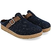 HAFLINGER GZB Felt Clogs Mules with Buckle Shoes Unisex