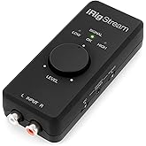 IK Multimedia iRig Stream stereo audio interface for iPhone, iPad, Mac, iOS and PC with USB-C, Lightning and USB for 24-bit, 