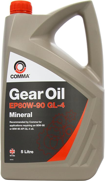 Comma GO45L - Aceite Mineral para Cajas de Cambios (80W-90, 5 l): Amazon.es: Coche y moto