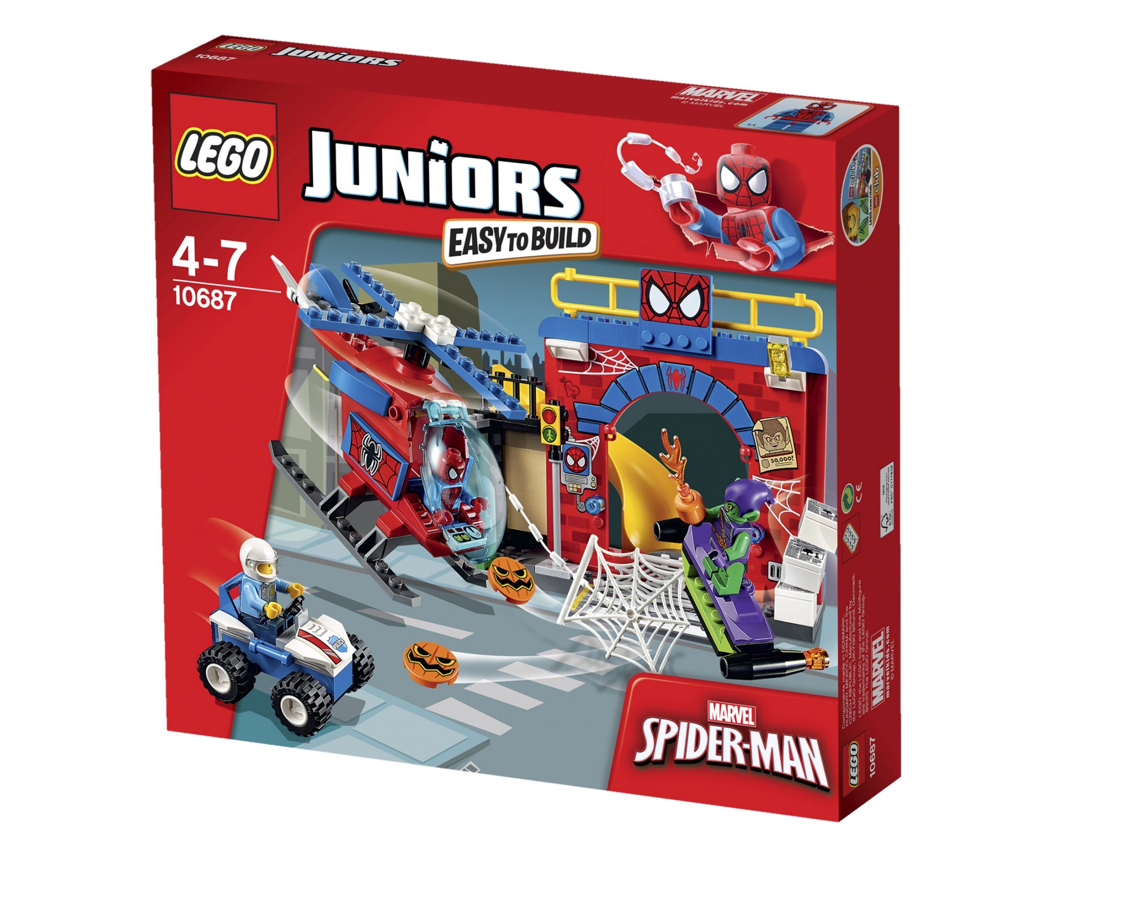 lego spiderman hideout