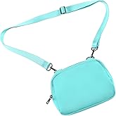 MAXTOP Small Nylon Crossbody Bags for Women Unisex Belt Bag Fanny Pack with Adjustable Strap for Traveling Shopping