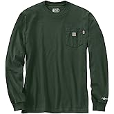 Carhartt Men's 106917 Flame Resistant Force Loose Fit Long-Sleeve Lightweight C
