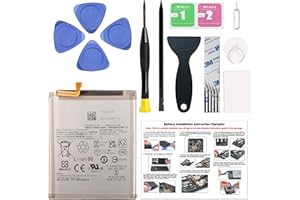 MAXSHARKS New Upgraded Battery for Galaxy A54 / A34, EB-BA546ABY Replacement Battery Compatible with Samsung Galaxy A54 / A34, with Repair Tools & Instruction