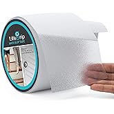 LifeGrip Anti Slip Transparent Anti Slip Tape, 4 inch by 30 feet, Non-Slip Traction Grip Tape to Tubs, Boats, Stairs, Clear, Soft, Comfortable for Bare feet (4" X 30')